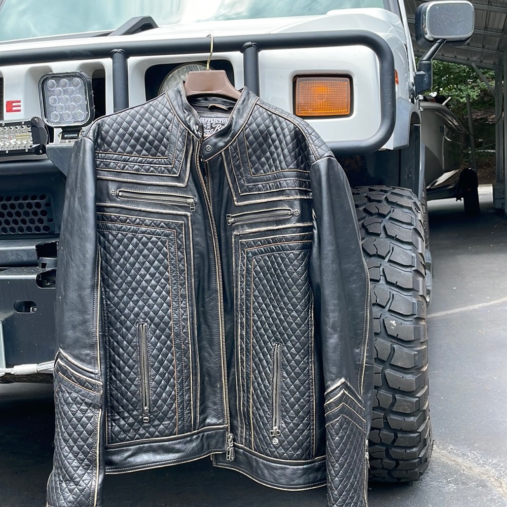 Affliction Leather Jacket